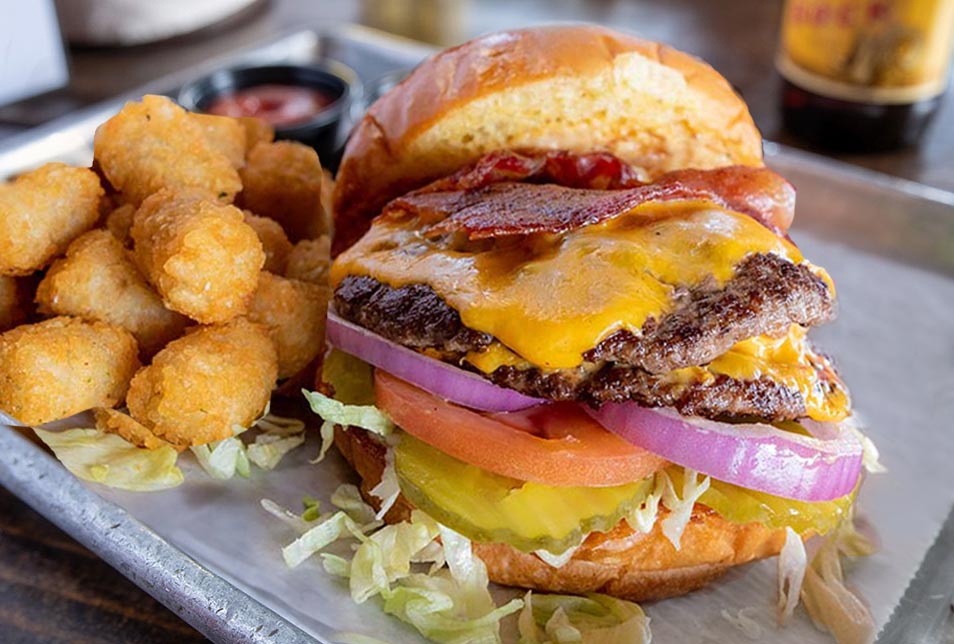 loaded double bacon cheeseburger in Richardson, TX