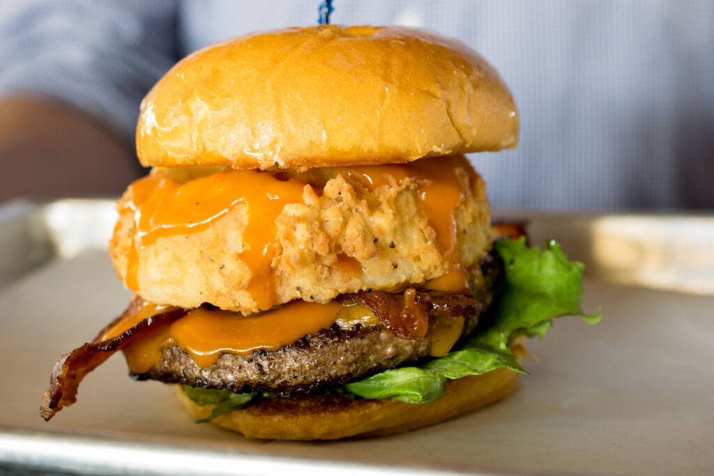 loaded double bacon cheeseburger in Richardson, TX